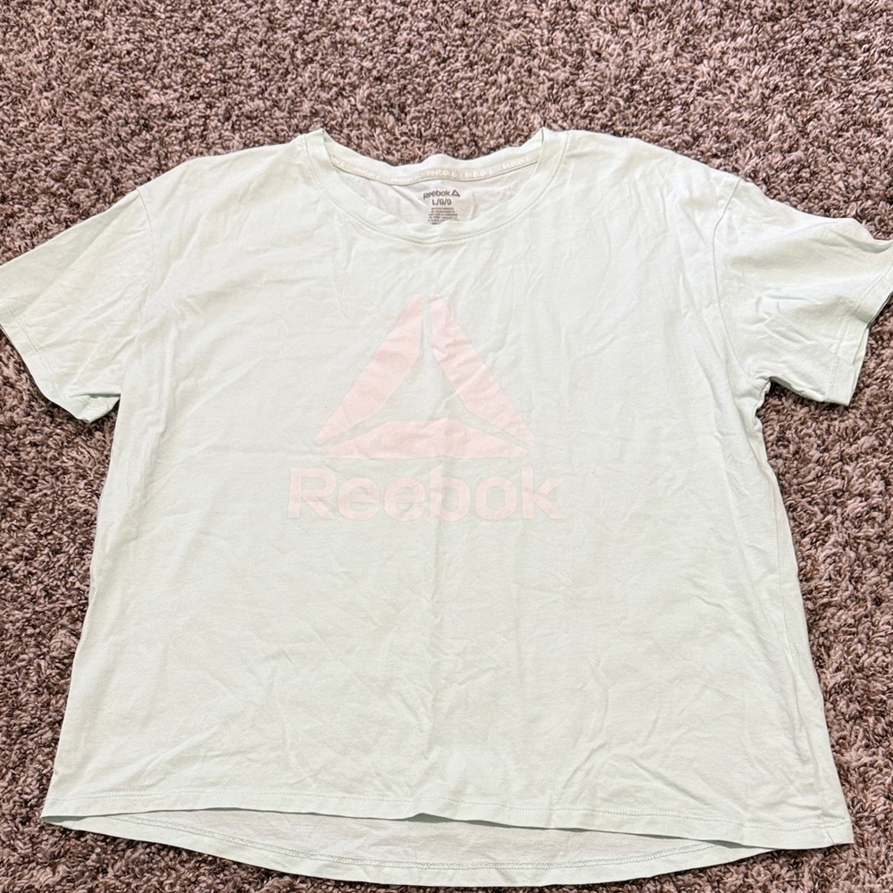 Reebok Women's Light Green Tee
